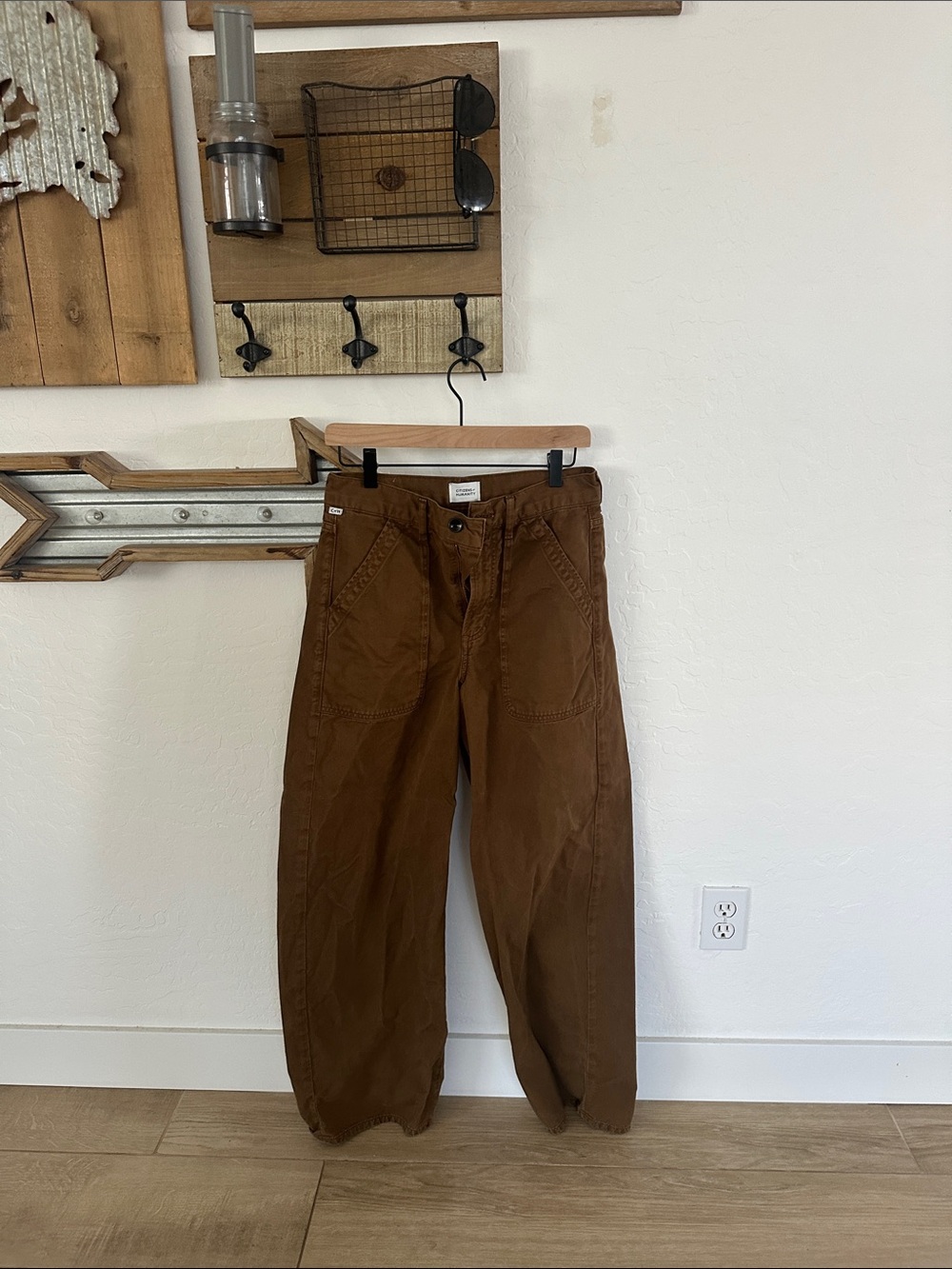 Citizens Of Humanity Brown Carpenter Cargo Pants